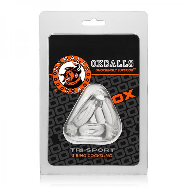 Oxballs Tri-sport, Cocksling, Clear - happyshop365247