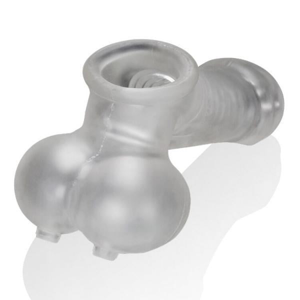 Sackjack Wearable Jackoff Sheath Clear Frost - happyshop365247