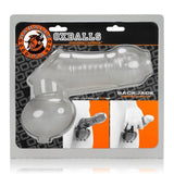 Sackjack Wearable Jackoff Sheath Clear Frost - happyshop365247