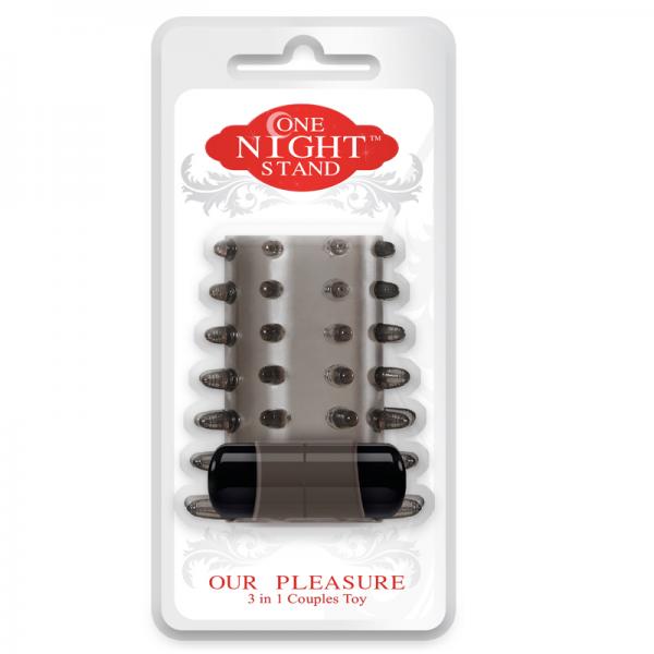 One Night Stand Our Pleasure 3 in 1 Couples Toy Smoke - happyshop365247