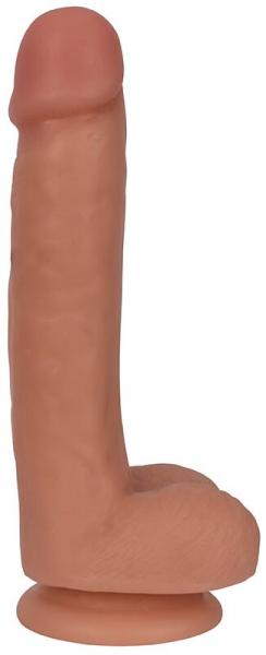 Thinz 7 inches Slim Dong with Balls Vanilla Beige - happyshop365247