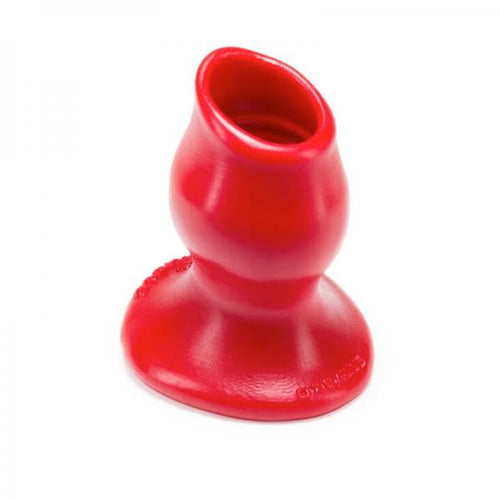 Oxballs Pighole-2, Hollow Plug, Medium, Red - happyshop365247