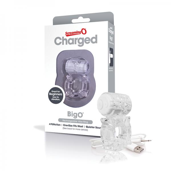 Screaming O Charged Big O - Clear - happyshop365247