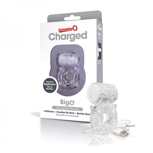 Screaming O Charged Big O - Clear - happyshop365247