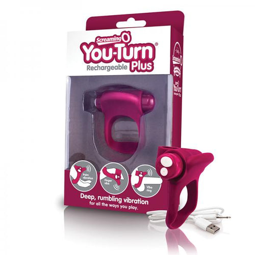 Screaming O Charged You Turn Plus - Merlot - happyshop365247