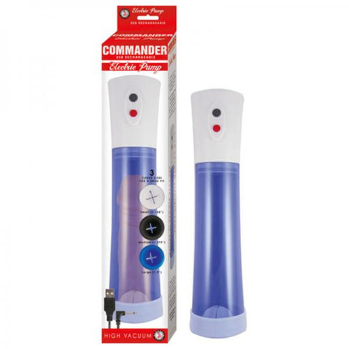 Commander Electric Pump Blue - happyshop365247