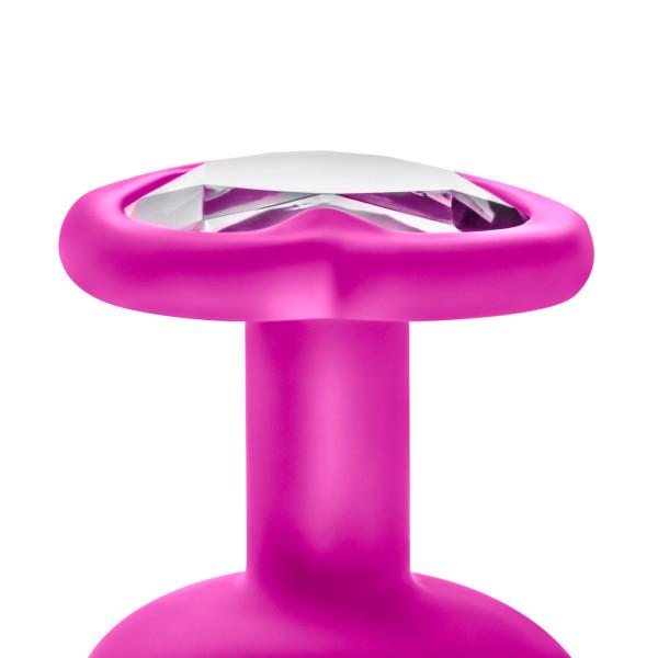 Bling Plug Training Kit Pink With White Gem - happyshop365247