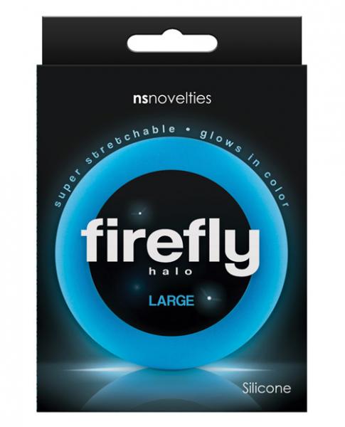 Firefly Halo Large Cock Ring Blue - happyshop365247