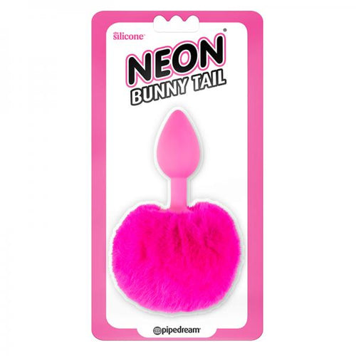 Neon Bunny Tail Pink - happyshop365247