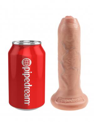 King Cock 6 inches Uncut Dildo Beige - happyshop365247