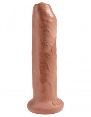 King Cock 7 inches Uncut Dildo Tan - happyshop365247