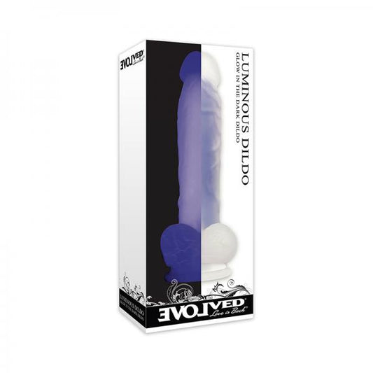 Evolved Luminous Dildo Purple - happyshop365247