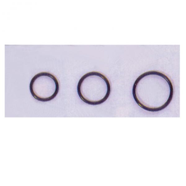 Rubber Cock Ring 2 inches Black - happyshop365247