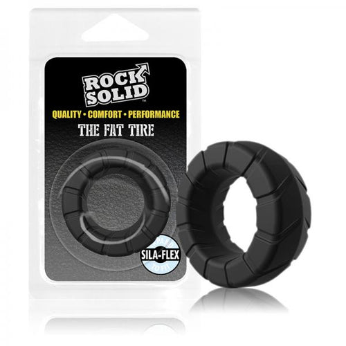 Rock Solid Silaflex Fat Tire Black - happyshop365247