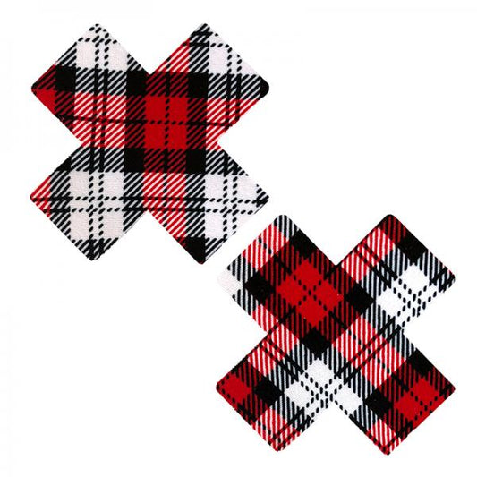 Neva Nude Pasty X Factor School Girl Plaid - happyshop365247