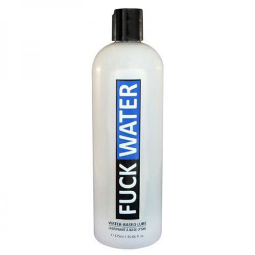 F*ck Water Clear H2O Water Based Lubricant 16oz - happyshop365247