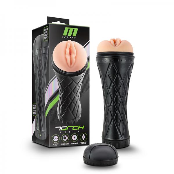 M For Men The Torch Pussy Beige Stroker - happyshop365247