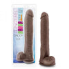 Au Naturel - Daddy - 14in Sensa Feel Dual Density Dildo - Chocolate
