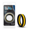 Performance - Silicone Go Pro Cock Ring - Black/gold/black - happyshop365247