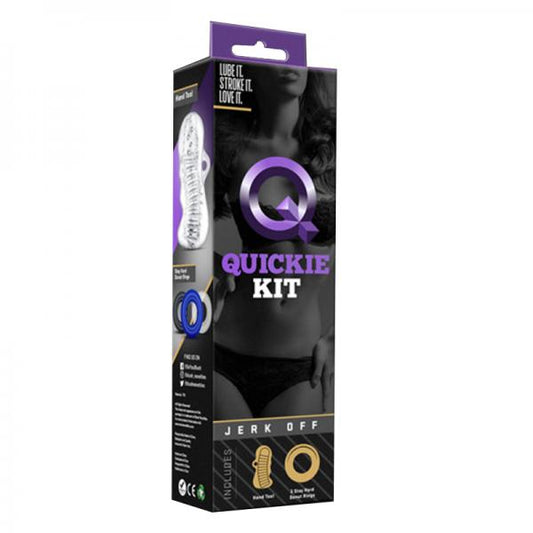 Quickie Kit - Jerk Off - Clear - happyshop365247