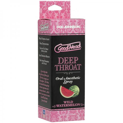 Goodhead Deep Throat Spray Wild Watermelon 2oz - happyshop365247