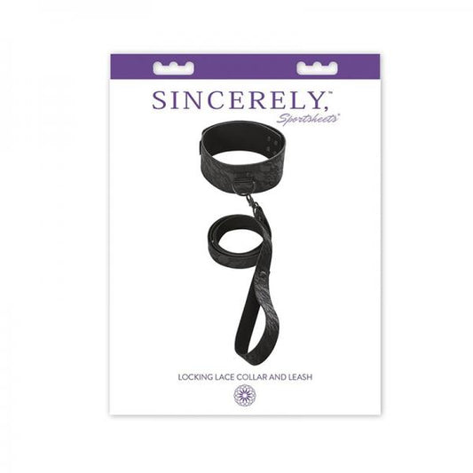 Sincerely, Ss Locking Lace Collar & Leash - happyshop365247