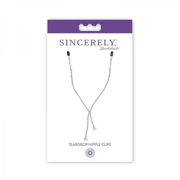 Sincerely, Ss Teardrop Nipple Clips - happyshop365247