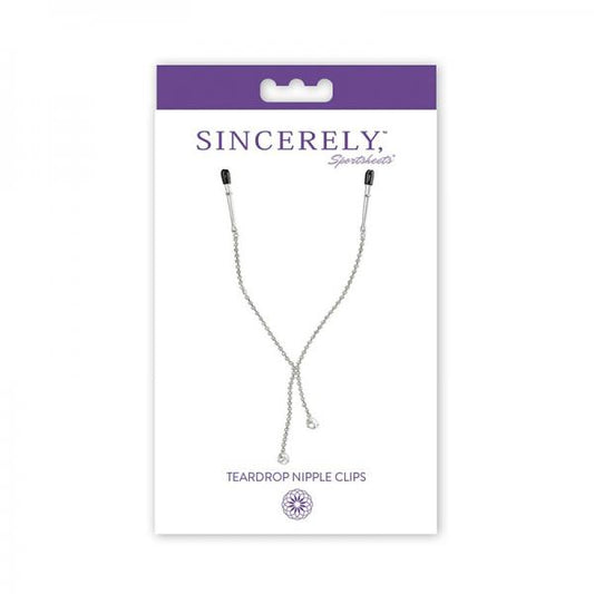 Sincerely, Ss Teardrop Nipple Clips - happyshop365247