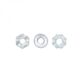 Renegade Chubbies 3 Pack Cock Rings Clear