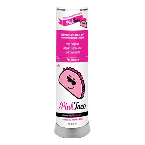 Pink Taco Intimate Area Lightening Gel 1oz Bottle - happyshop365247