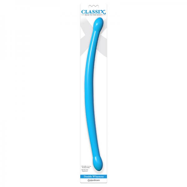 Classix Double Whammy Blue Dual Dildo - happyshop365247