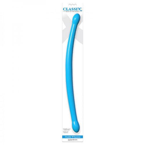 Classix Double Whammy Blue Dual Dildo