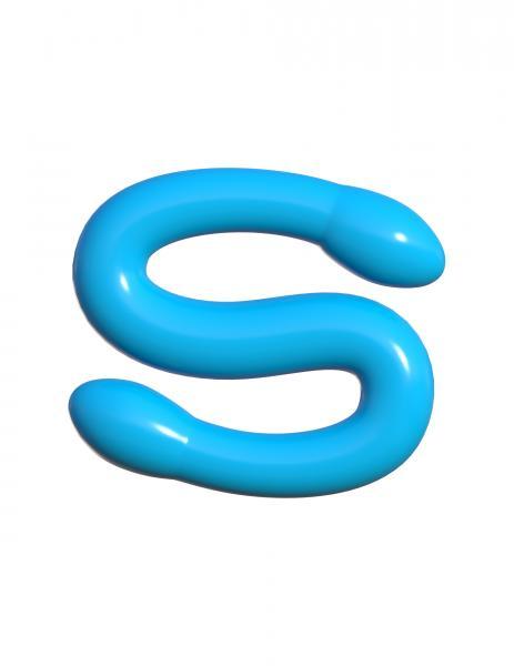 Classix Double Whammy Blue Dual Dildo - happyshop365247