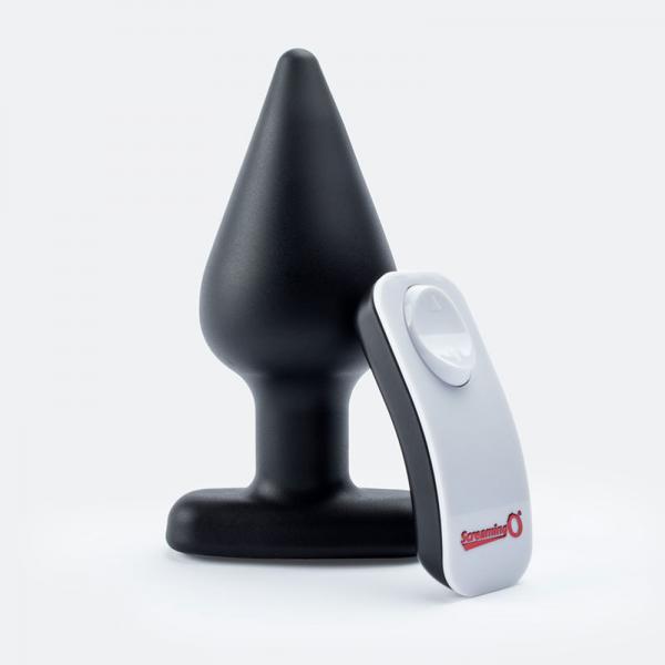 Screaming O My Secret Remote Vibrating XL Plug Black - happyshop365247