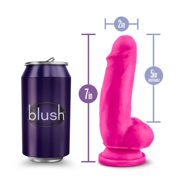 Au Naturel Bold Beefy 7 inches Dildo Pink - happyshop365247