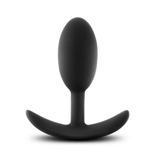 Luxe Wearable Vibra Slim Plug Medium Black - happyshop365247