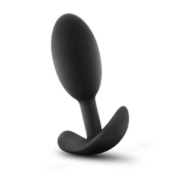Luxe Wearable Vibra Slim Plug Medium Black - happyshop365247