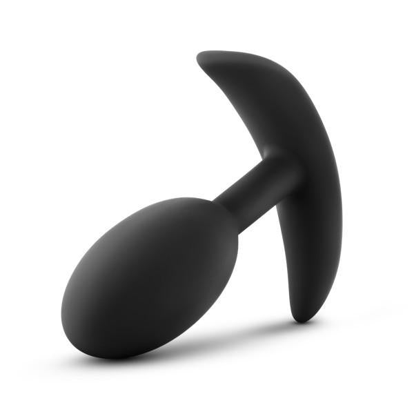Luxe Wearable Vibra Slim Plug Medium Black - happyshop365247