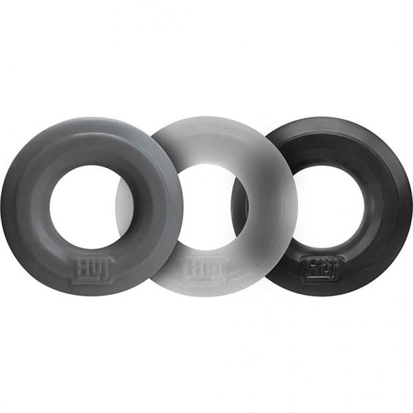 Hunkyjunk Huj3 3-pack C-ring, Tar Multi - happyshop365247