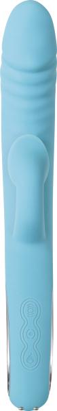 Triple Infinity Blue Rabbit Style Vibrator - happyshop365247