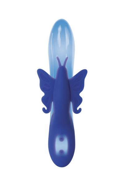Evolved Firefly Light Up Vibrator 2 Motors 10 Function Usb Rechargeable Cord Included Waterproof - happyshop365247