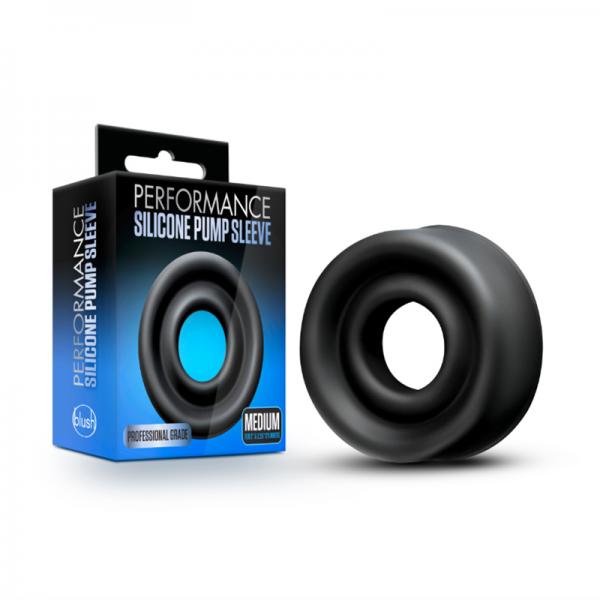 Performance - Silicone Pump Sleeve - Medium - Black - happyshop365247