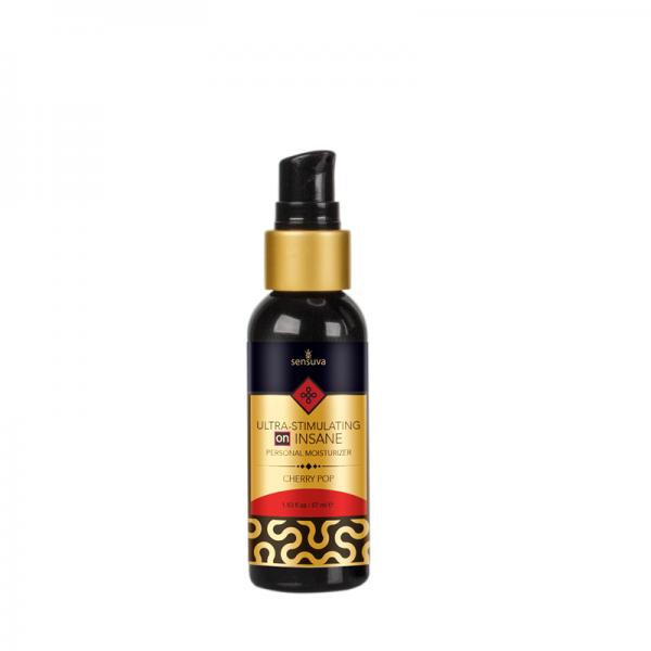 Sensuva Ultra Stimulating On Insane Moisturizer Cherry Pop 1.93oz - happyshop365247
