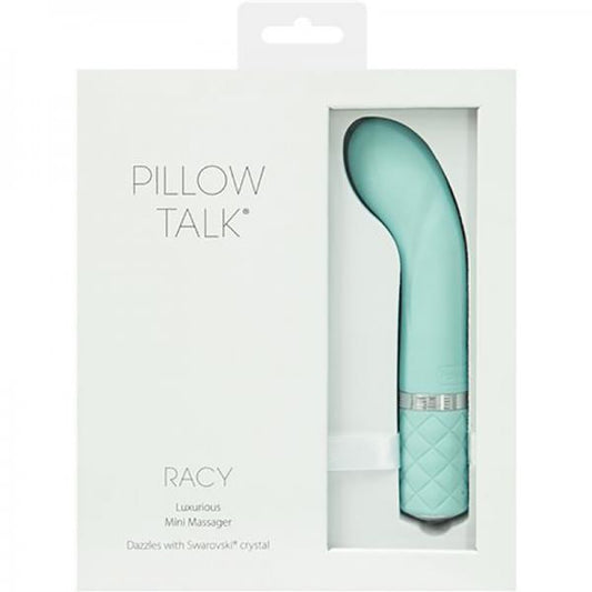 Pillow Talk Racy Mini Massager Teal - happyshop365247
