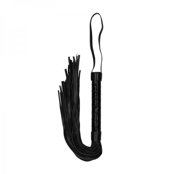 Diamond Pattern Luxury Whip - Black - happyshop365247