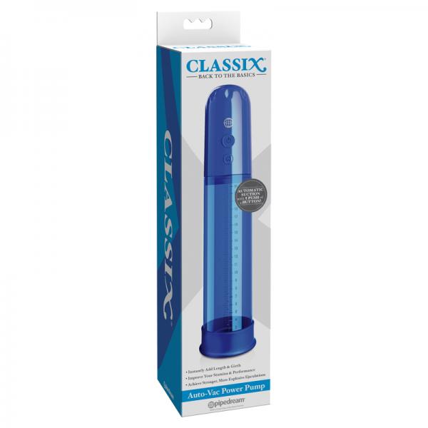 Classix Auto-vac Power Pump Blue - happyshop365247
