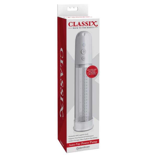 Classix Auto-vac Power Pump White - happyshop365247