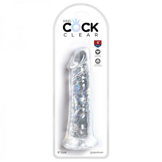 King Cock Clear 8in Cock - happyshop365247