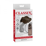Classix Dual Vibrating Head Teaser (black/smoke) - happyshop365247