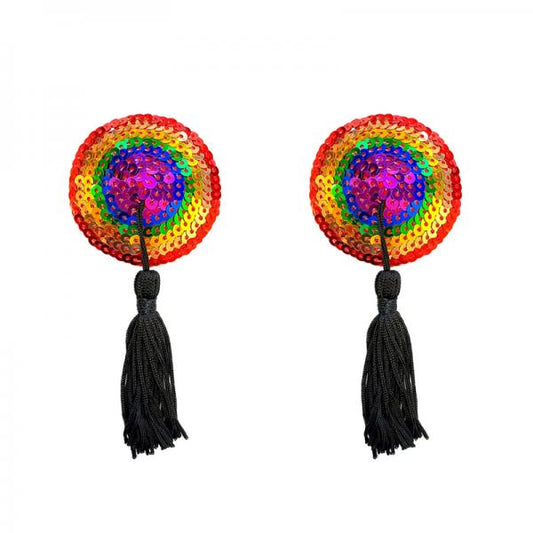 Neva Nude Pasty Reusable Burlesque Rainbow - happyshop365247